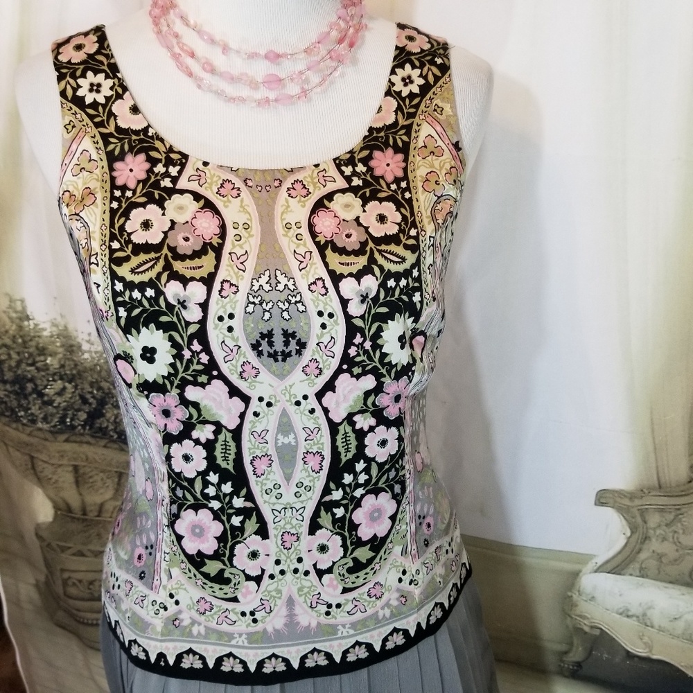 Silk Blouse by Tahari Arthur Levine 8